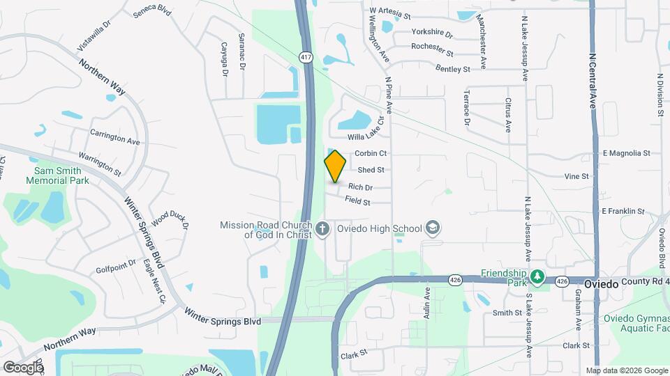 947 Rich Dr Map and Location Details