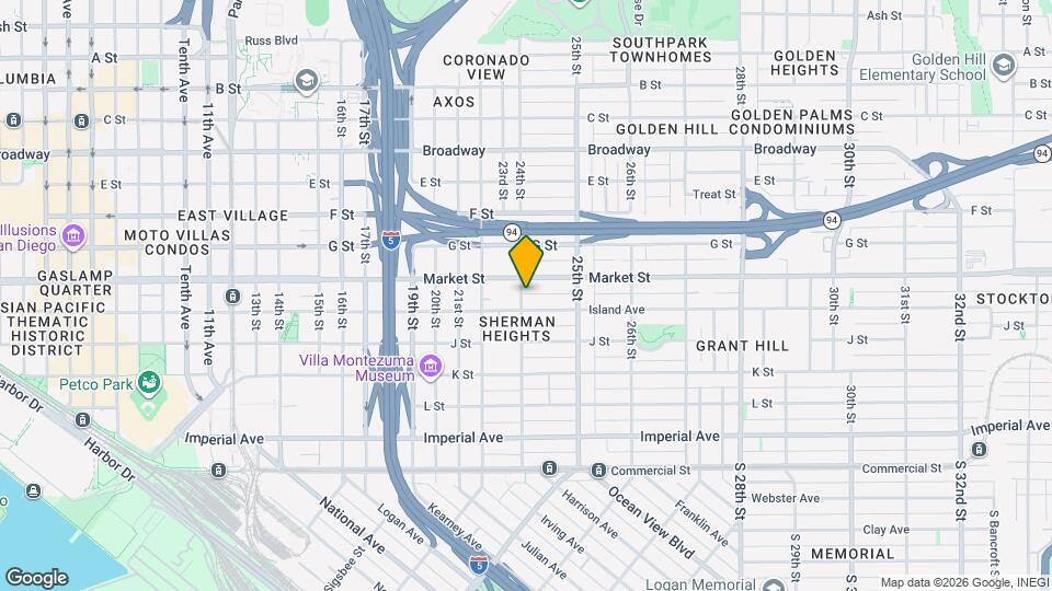 517 24th St, Unit 517 Map and Location Details