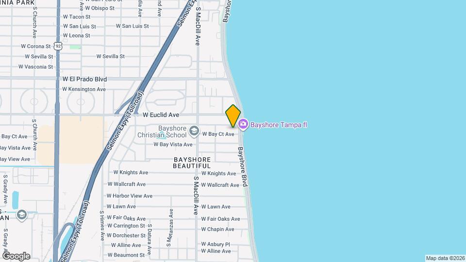 2903 W Bay Ct Ave Map and Location Details