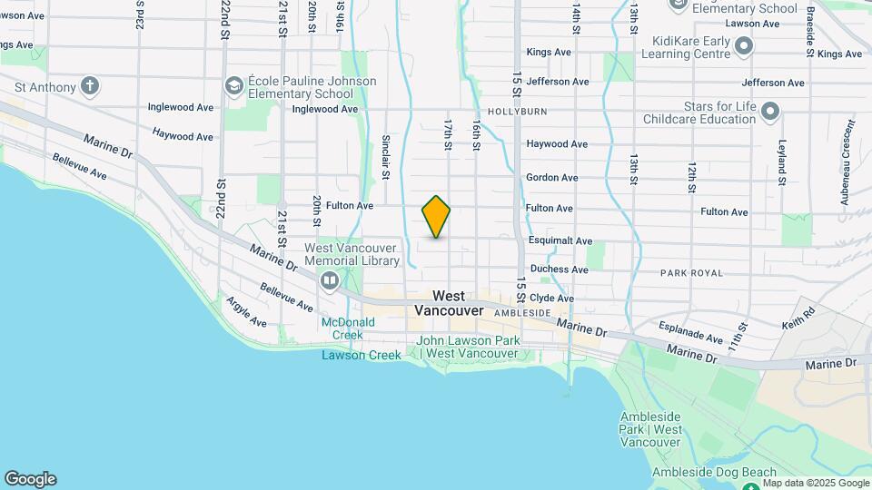 1740 Esquimalt Av Map and Location Details