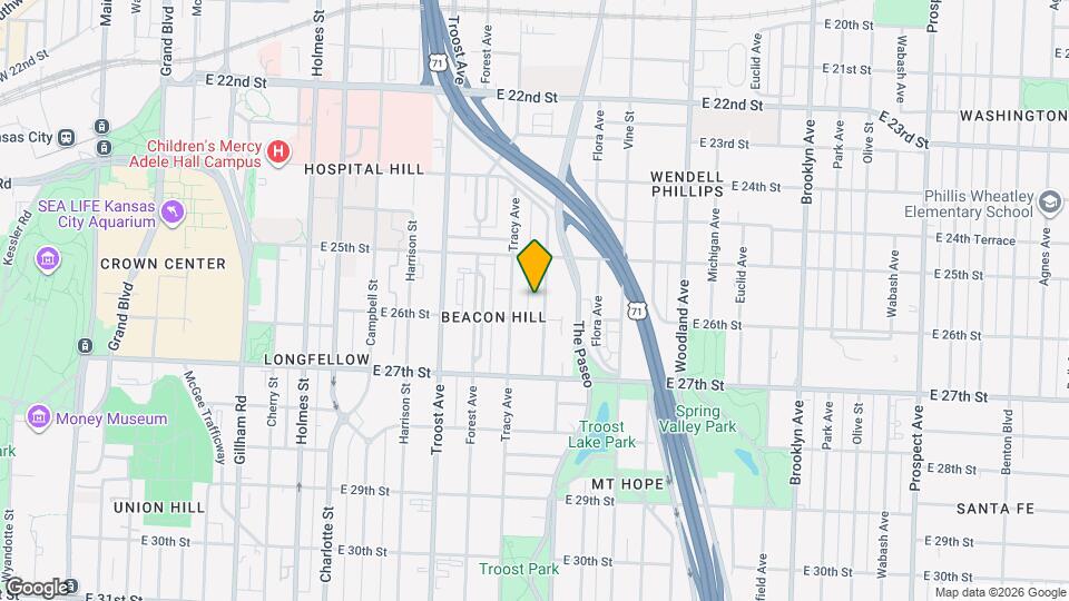 2536 W Paseo Blvd Map and Location Details