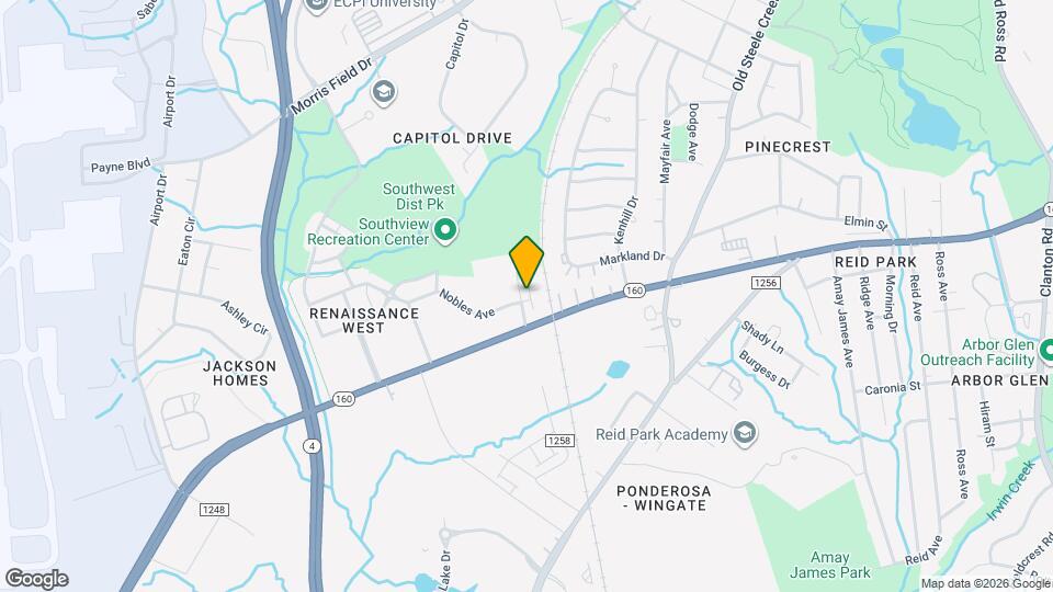 3427 Holabird Ln Map and Location Details