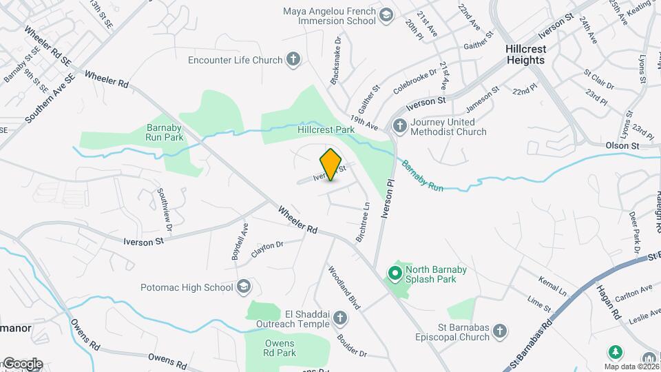 2102 Willowtree Ln Map and Location Details