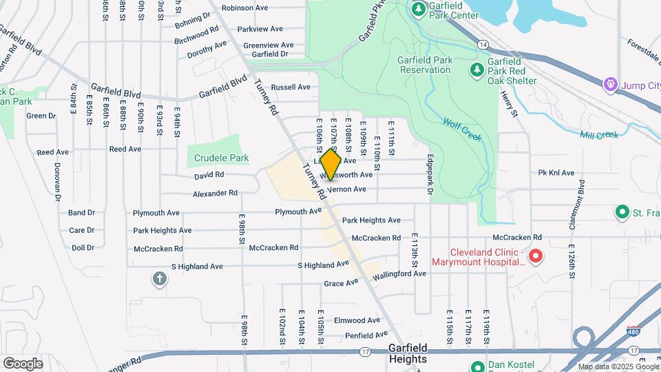 10613 Vernon Ave Map and Location Details