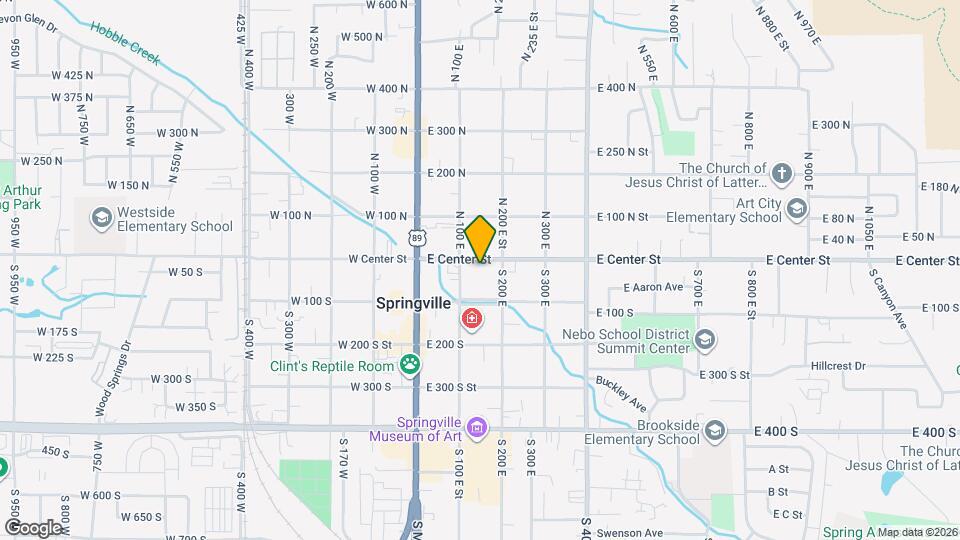 148 E Center St Map and Location Details