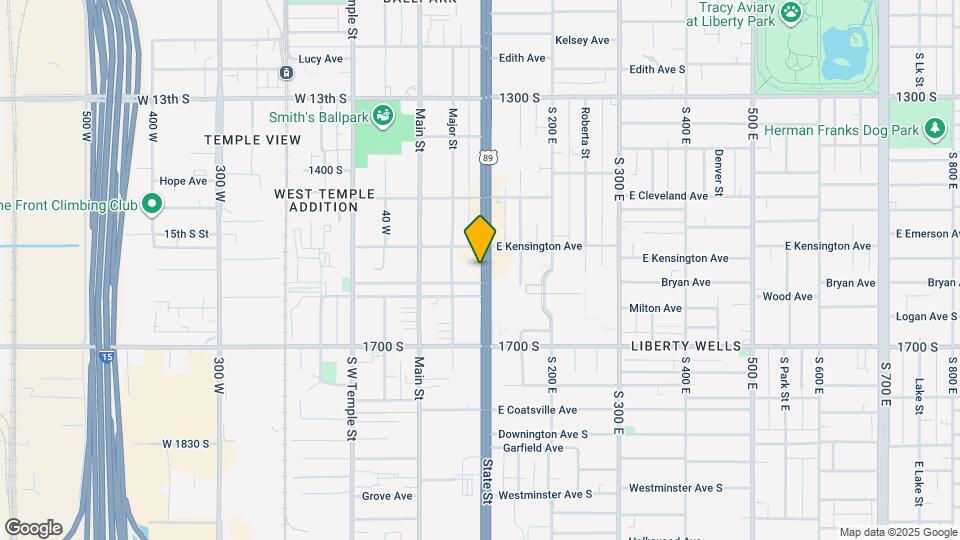 1540 S State St Map and Location Details