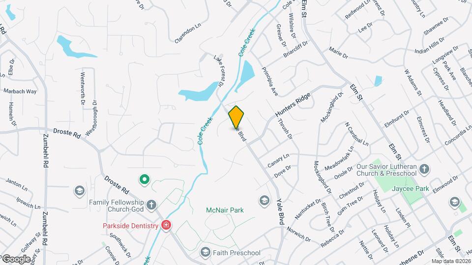 3217 Yale Blvd Map and Location Details