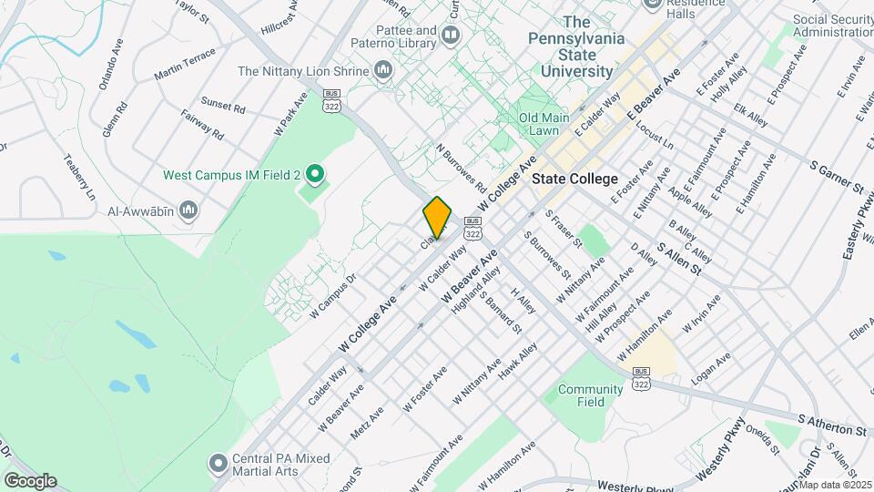 103 N Barnard St Map and Location Details