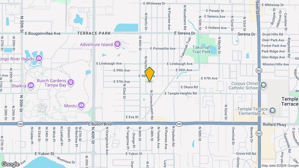 9614 N Connechusett Rd, Unit 134 Map and Location Details