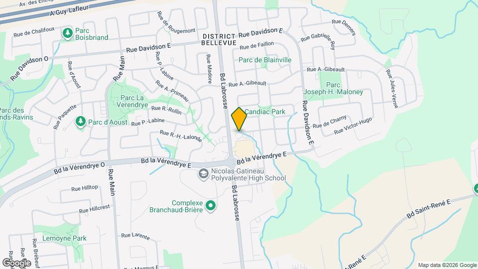 101-107 Rue de Charny Map and Location Details