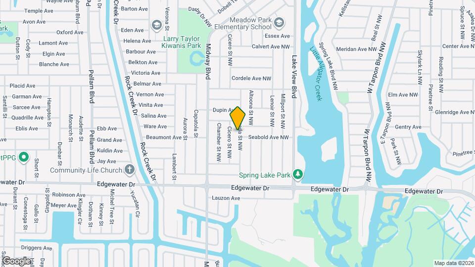 262 Grenada St NW Mapa y Detalles de la Ubicación