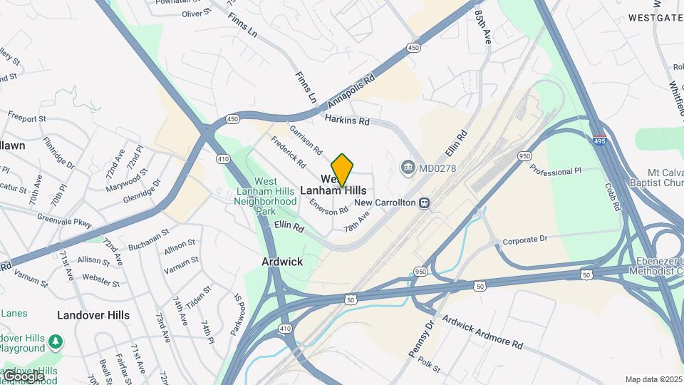 7757 Frederick Ct Mapa y Detalles de la Ubicación