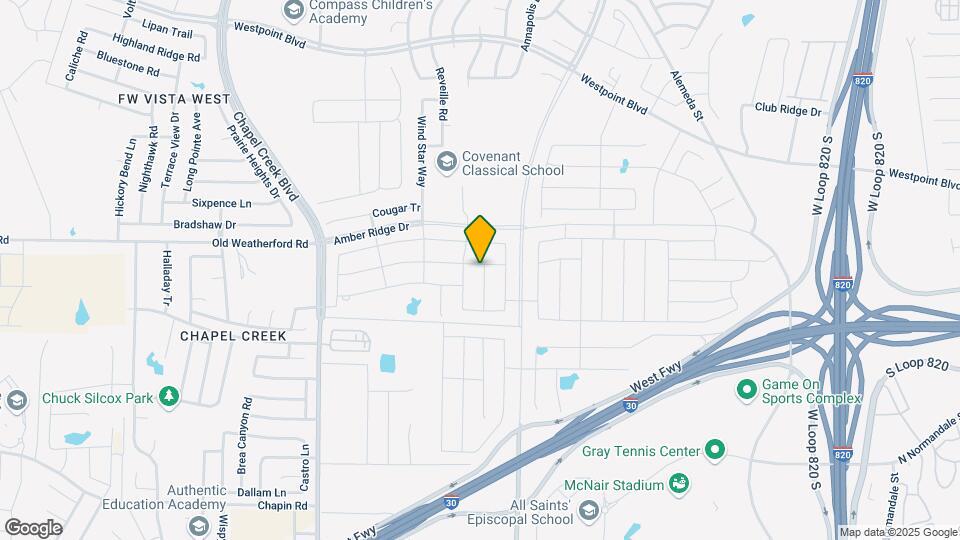 2200 Sadlers Creek Ln Mapa y Detalles de la Ubicación