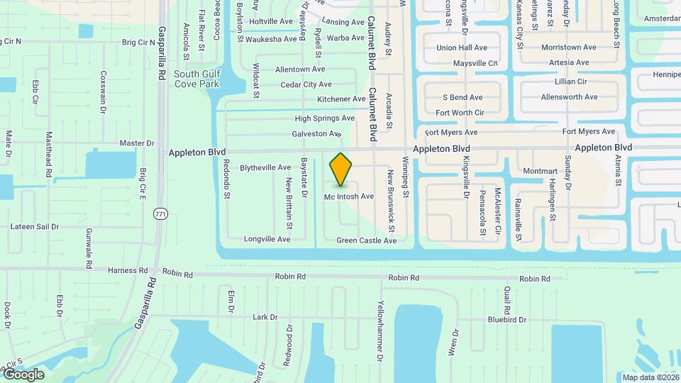 13438 Mcintosh Ave Map and Location Details