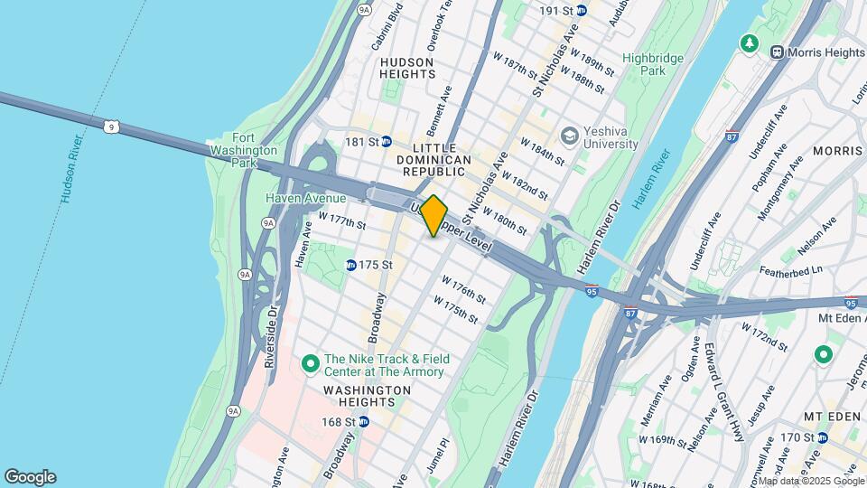 609 W 177th St Map and Location Details