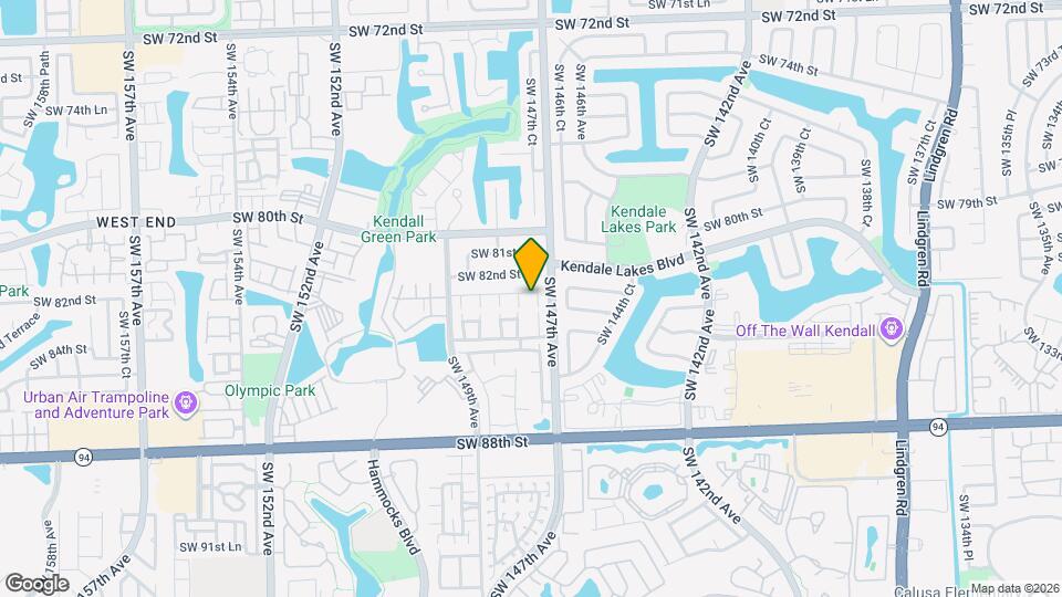 14726 SW 82nd Terrace Map and Location Details
