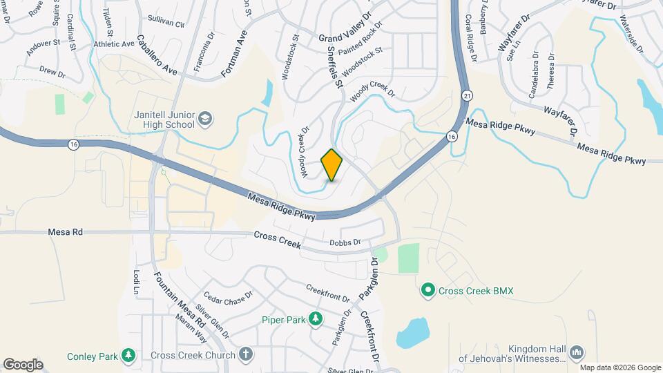 8043 Pinfeather Dr Map and Location Details