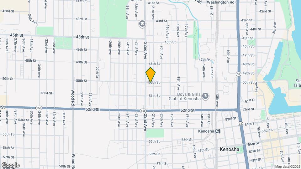 2107 50th St Map and Location Details