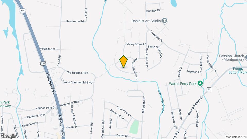 5735 Sweet Meadow Dr Map and Location Details