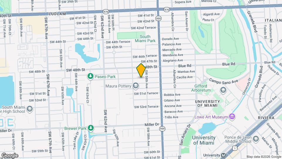 5838 SW 50th St Map and Location Details
