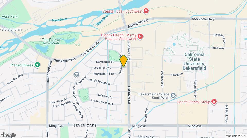 Elegant 3-Bedroom Home in Seven Oaks Map and Location Details