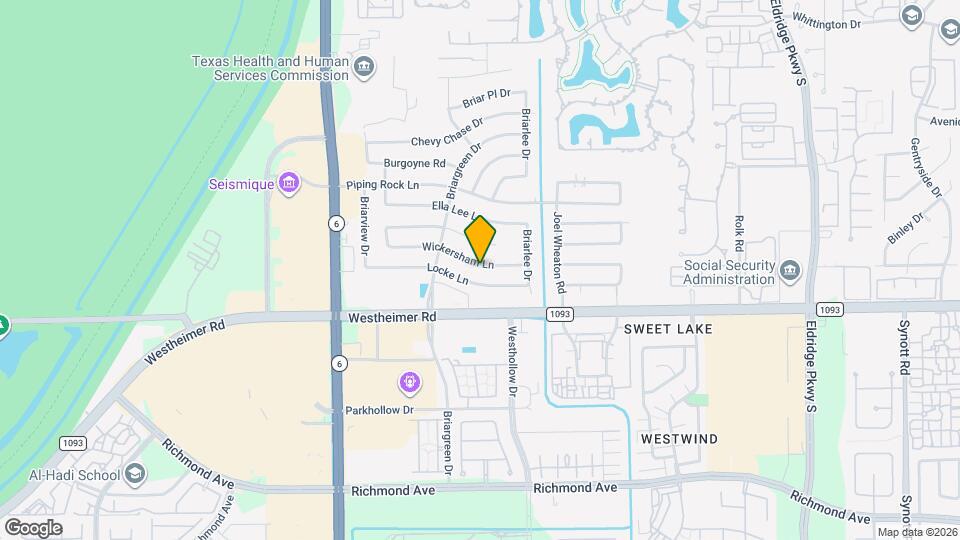 14011 Wickersham Ln Map and Location Details