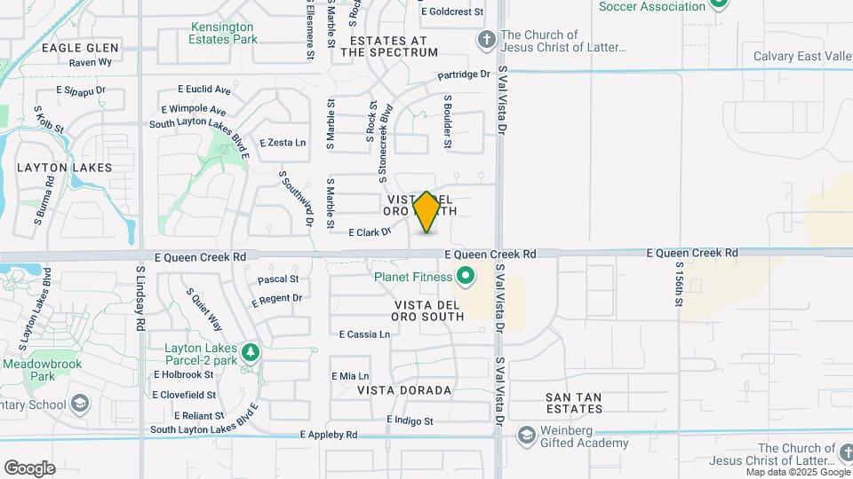 1441 E Thornton Ave Map and Location Details