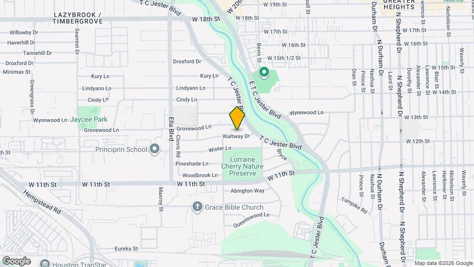 6210 Waltway Dr Map and Location Details