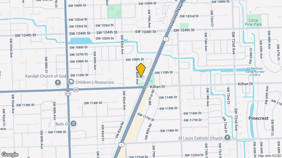 7963 SW 111th St Map and Location Details