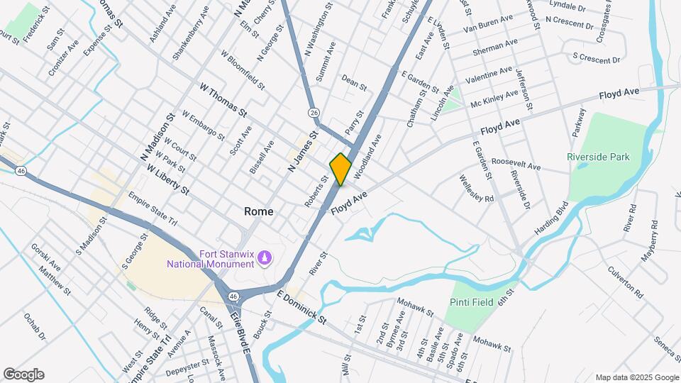 416 Black River Blvd Mapa y Detalles de la Ubicación