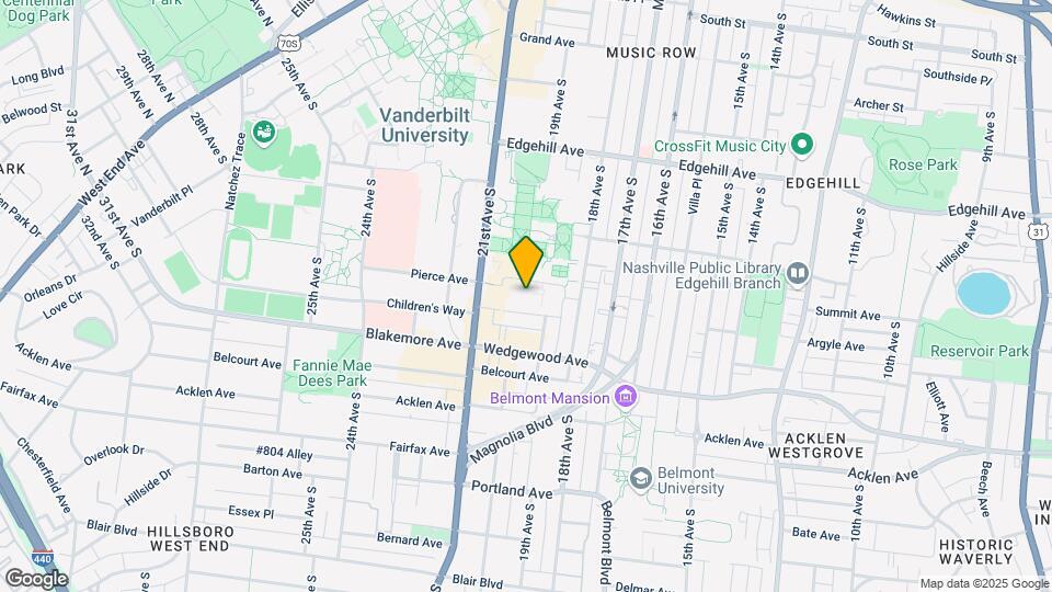Vanderbilt Properties Mapa y Detalles de la Ubicación