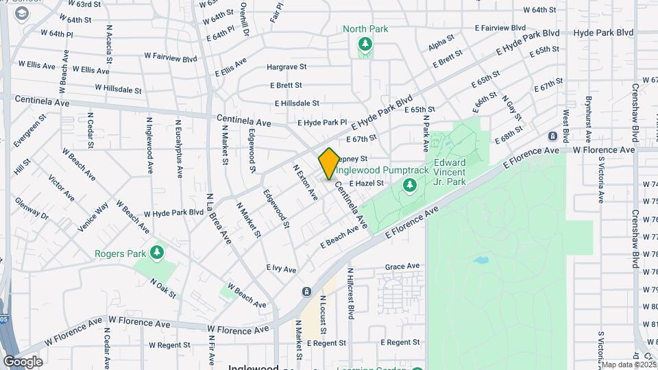 505 Centinela Ave Mapa y Detalles de la Ubicación