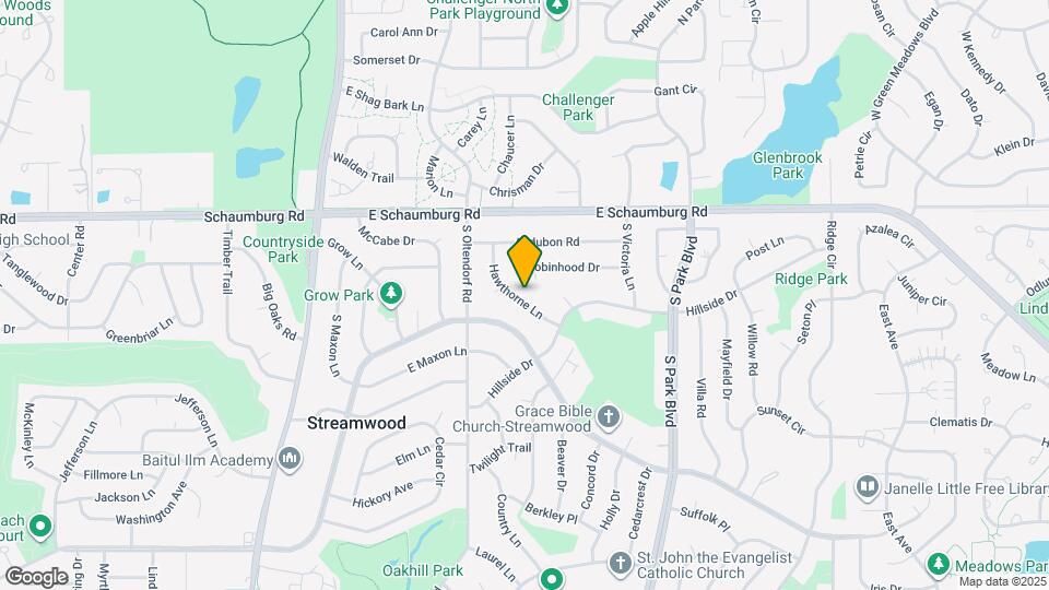 33 Hawthorne Ln Map and Location Details