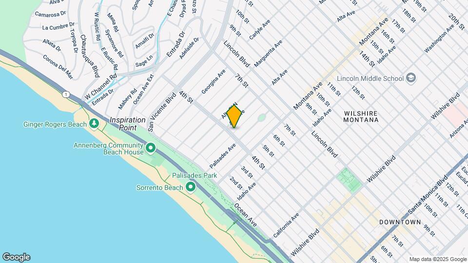 615 4th St Map and Location Details