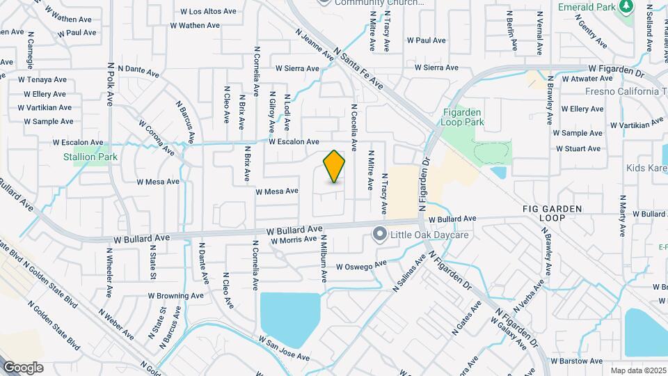 4606 W Kristi Dr Map and Location Details