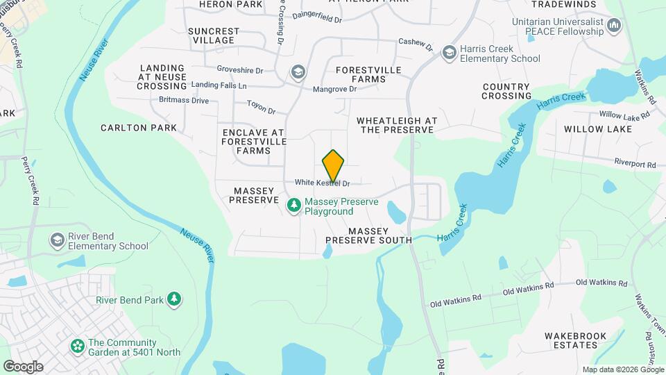 4122 White Kestrel Dr Map and Location Details