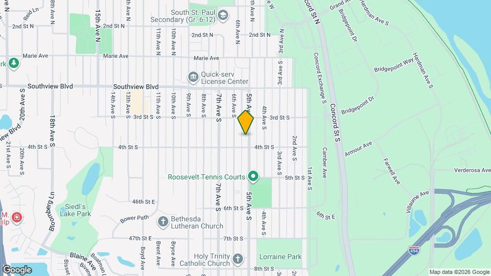 340 5th Ave S Map and Location Details