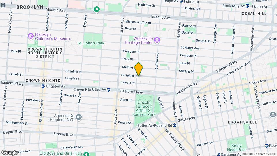 1520 St Johns Pl Map and Location Details