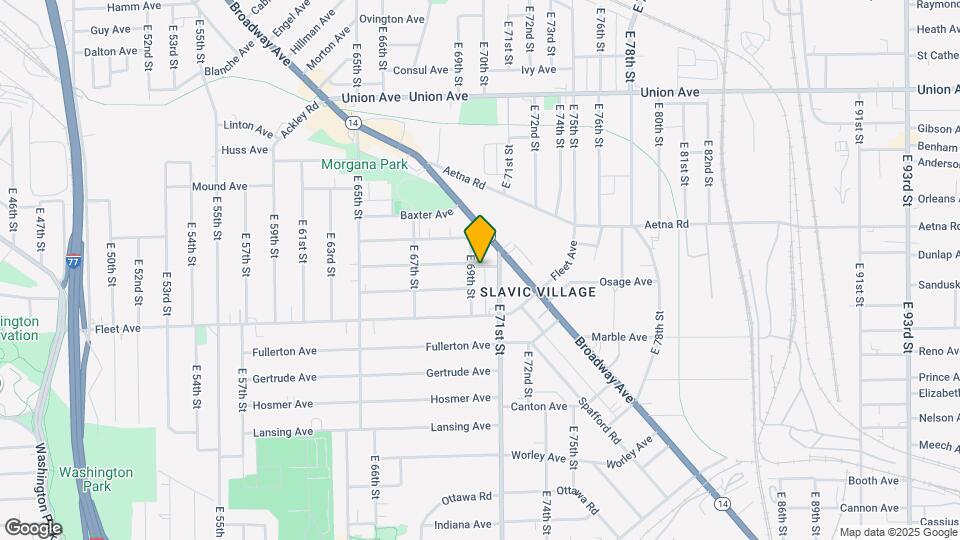 3701 E 69th St Map and Location Details