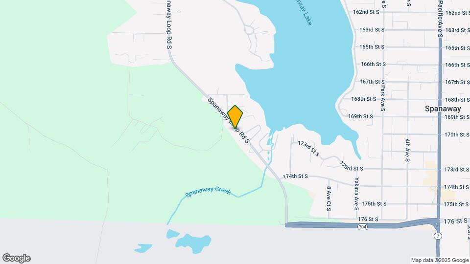 17104 Spanaway Loop Rd S Map and Location Details