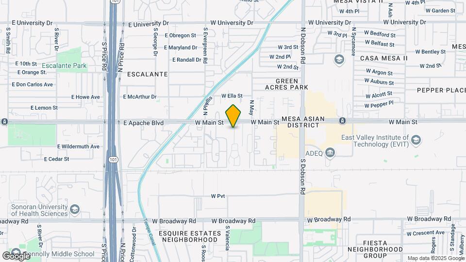 Cibola Mobile Home Park Map and Location Details