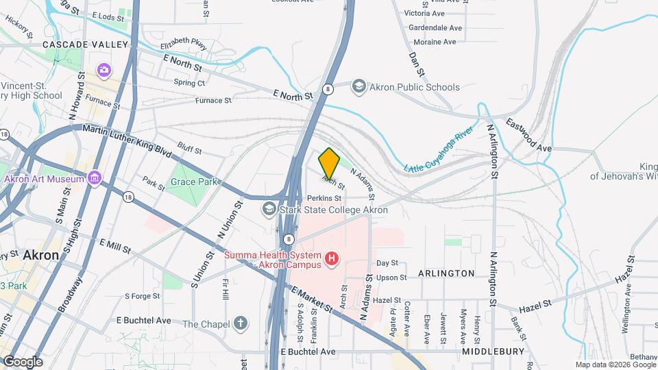 248 Arch St Map and Location Details