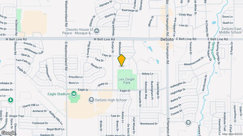 430 Ridgewood Dr Map and Location Details