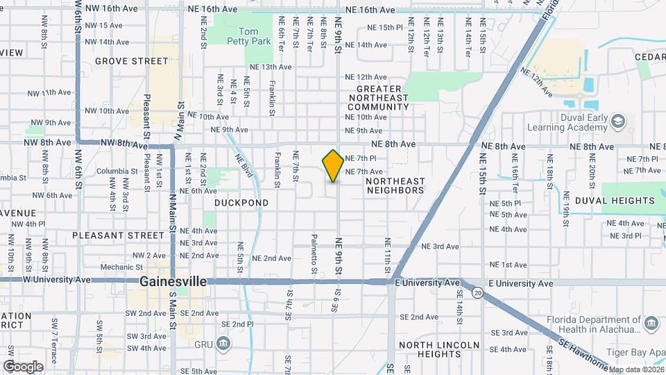 540 NE 9th St Mapa y Detalles de la Ubicación