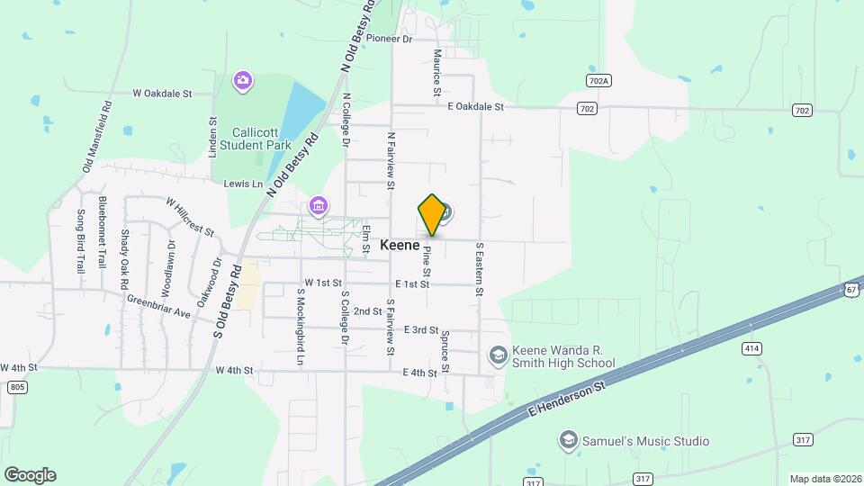 101 Pine St Map and Location Details