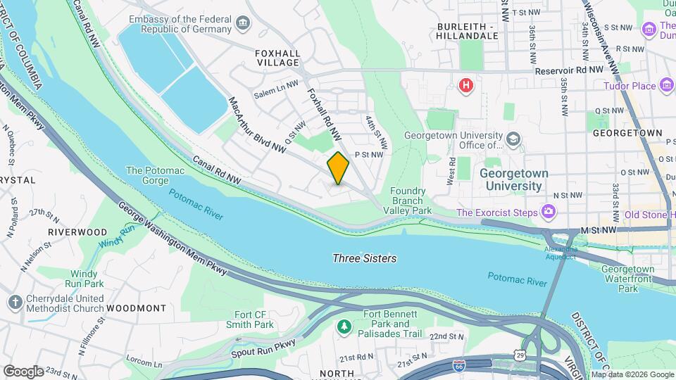 4450 MacArthur Blvd NW Map and Location Details