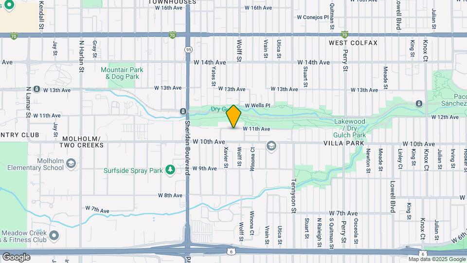 4812-4818 W 11th Ave Map and Location Details