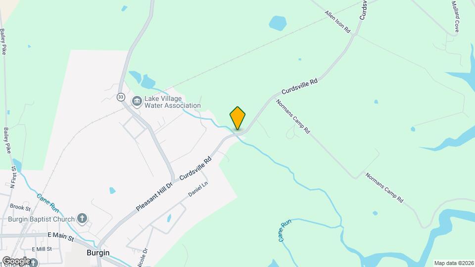 227 Curdsville Rd Map and Location Details