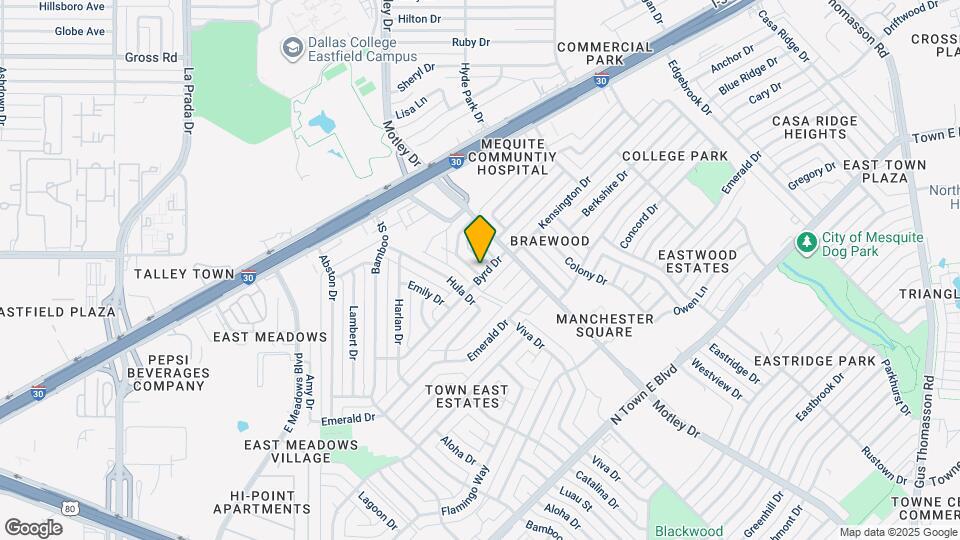 3521 Byrd Dr Map and Location Details