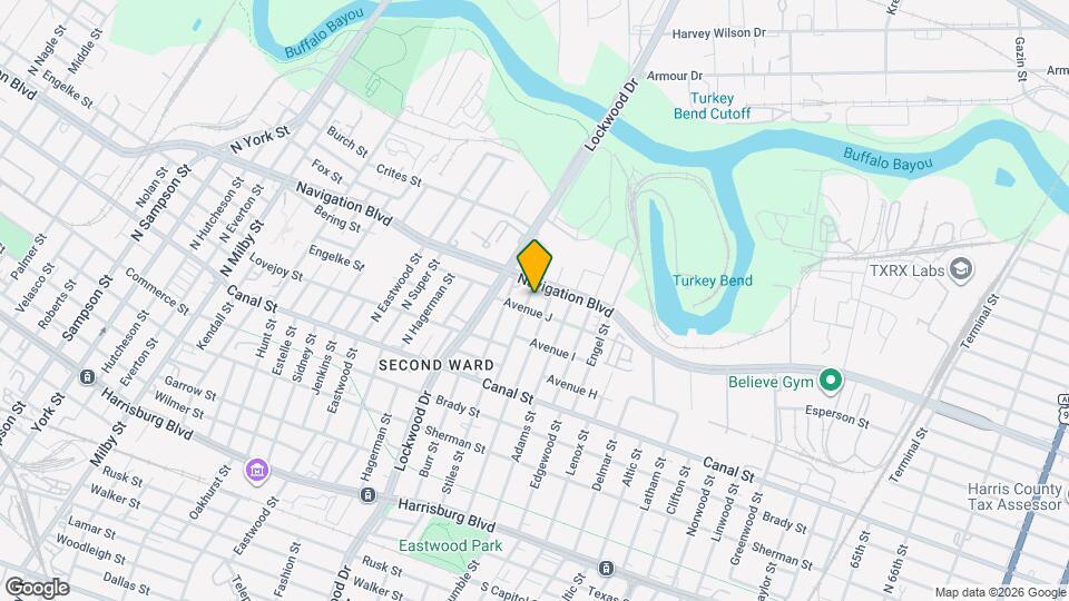 412 N Stiles St Map and Location Details